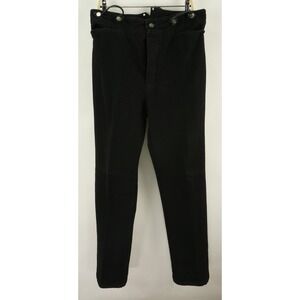 Vintage Wah Maker Men 36 x 36 Black Denim Back Cinch Rodeo Frontier Cowboy Jeans